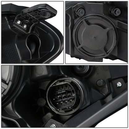 FAROS OE STYLE - 19-21 HYUNDAI TUCSON - USES 9005 HIGH / H7 LOW BEAM BULBS / 2357A TURN SIGNAL - FITS HALOGEN LAMP MODELS W/O LED POSITION LAMP - RIGHT - OE STYLE - BLACK