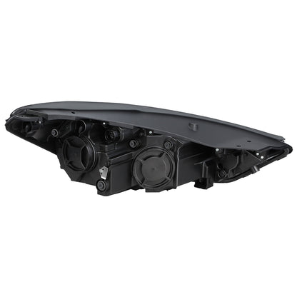 FAROS OE STYLE - 19-21 HYUNDAI TUCSON - USES 9005 HIGH / H7 LOW BEAM BULBS / 2357A TURN SIGNAL W/ DAYTIME RUNNING LIGHTS - FITS HALOGEN LAMP MODELS W/O LED POSITION LAMP - LEFT - OE STYLE - BLACK