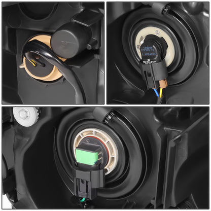 FAROS OE STYLE - 14-17 MAZDA 6 - FITS HALOGEN HEADLIGHT MODELS - H11 LOW BEAM / 9005 HIGH BEAM / 7443NA SIDE MARKER / 7443NA TURN SIGNAL - LEFT