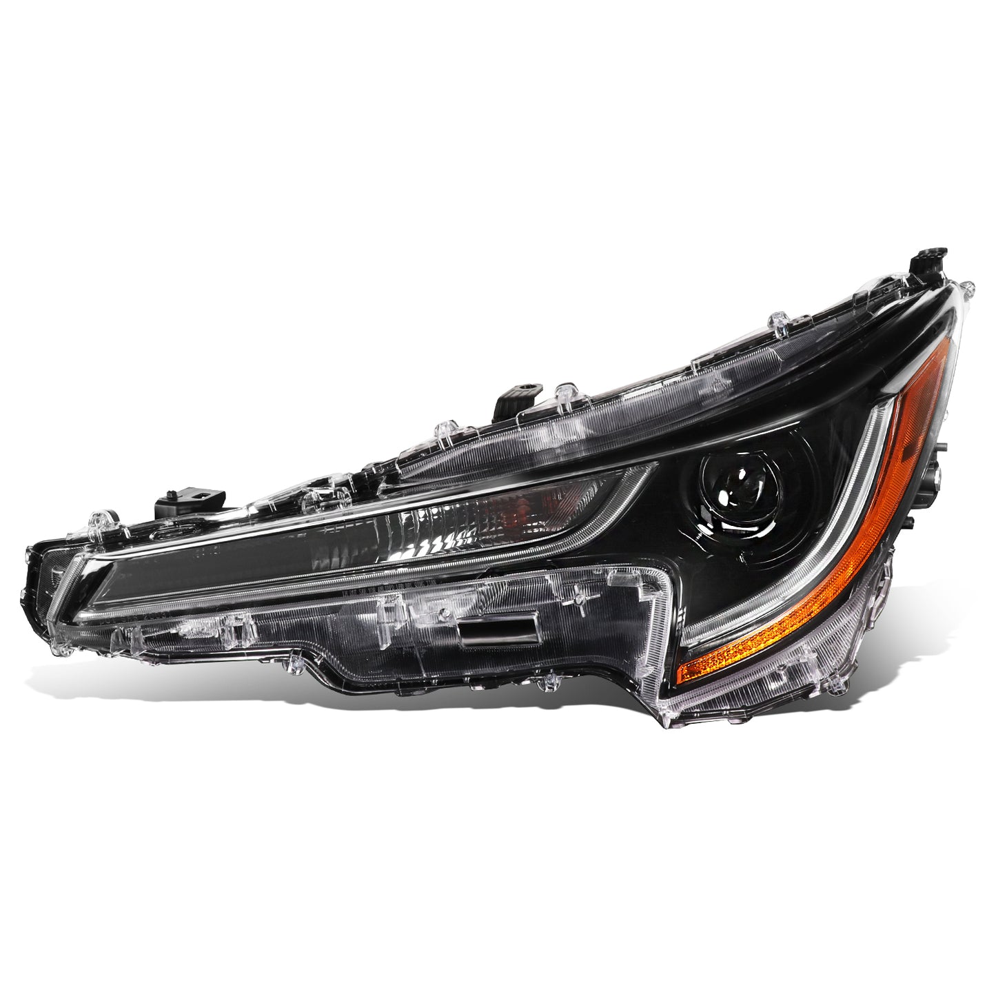 FAROS OE STYLE - 20-23 TOYOTA COROLLA SEDAN - FITS BASE, L, LE MODELS ONLY - 194 SIDE MARKER, 7444NA TURN SIGNAL - LEFT