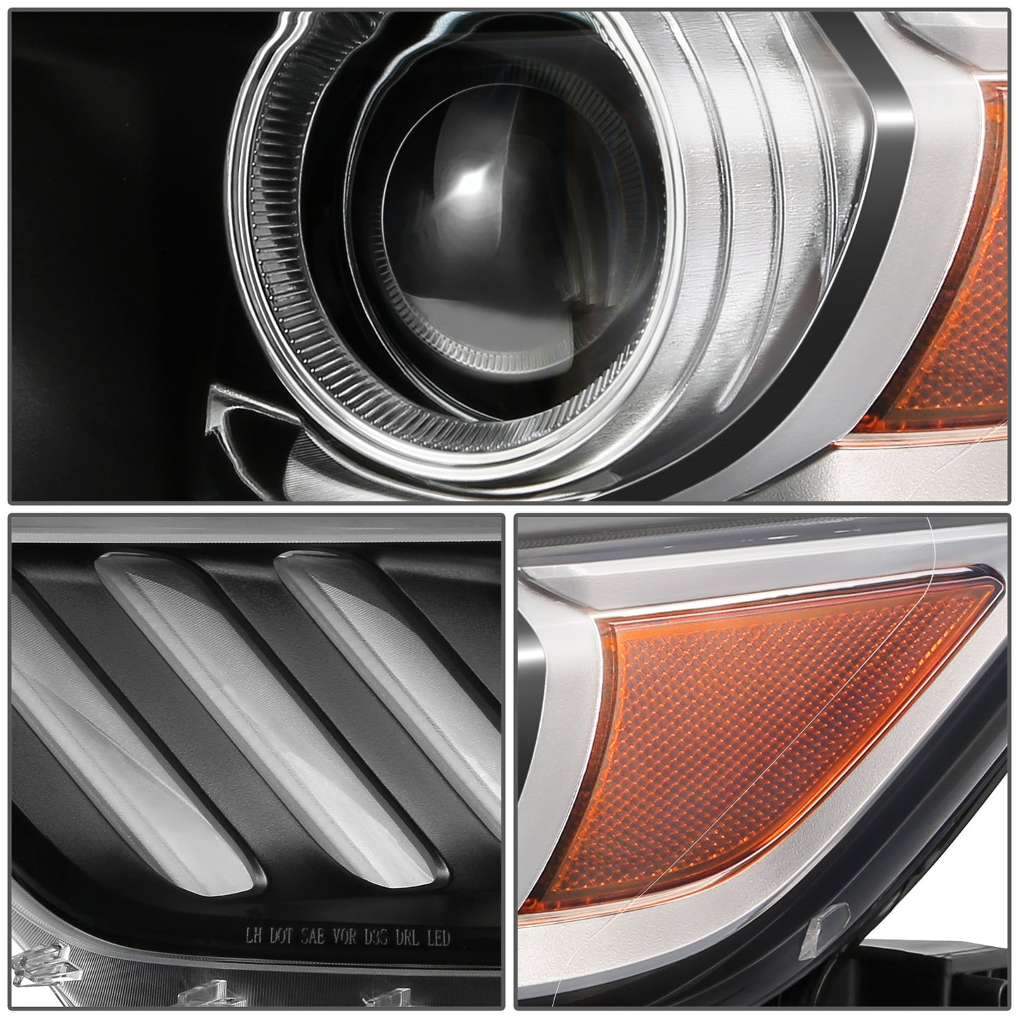 FAROS OE STYLE - 15-17 FORD MUSTANG HEADLIGHT - LEFT SIDE