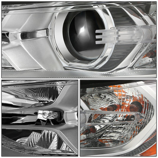 FAROS OE STYLE - 17-19 FORD FUSION HALOGEN HEADLIGHT - LED DRL - LEFT SIDE