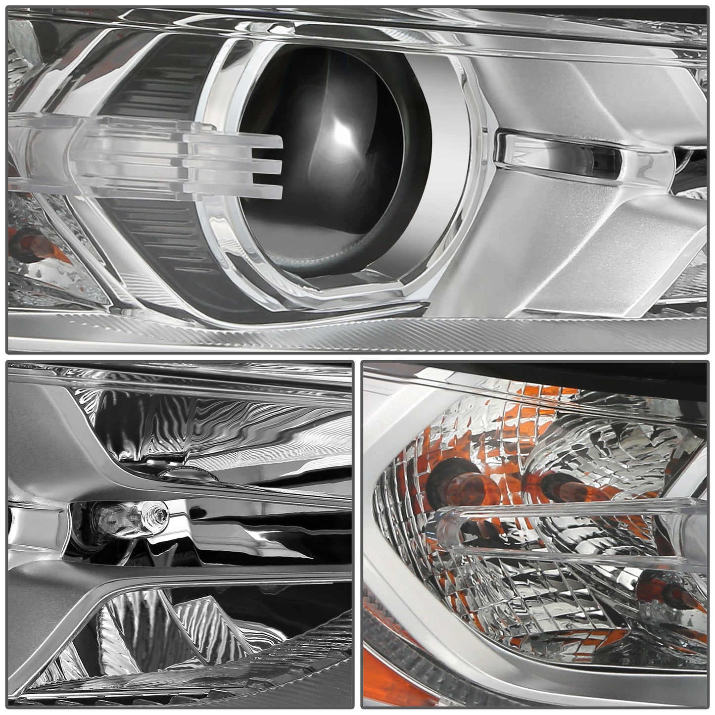 FAROS OE STYLE - 17-19 FORD FUSION HALOGEN HEADLIGHT -LED DRL - RIGHT SIDE