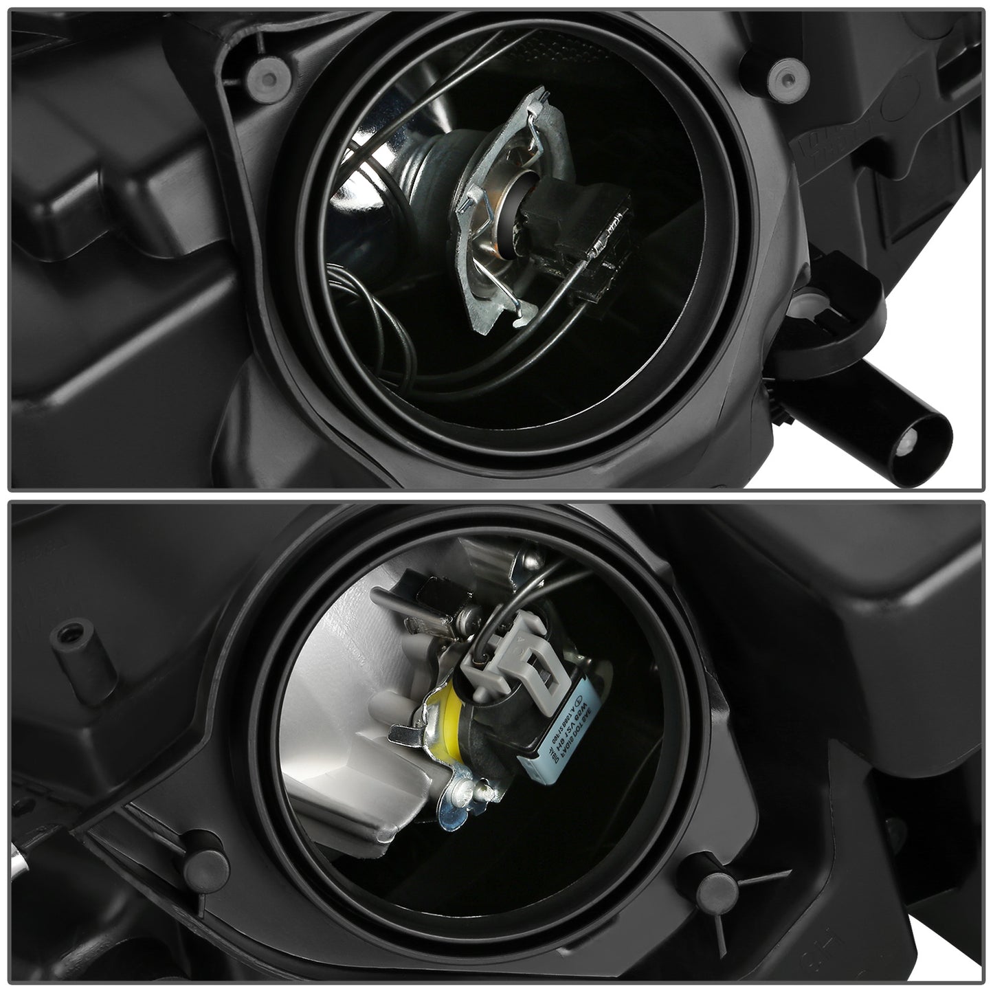 FAROS OE STYLE - 17-19 FORD FUSION HALOGEN HEADLIGHT -LED DRL - RIGHT SIDE