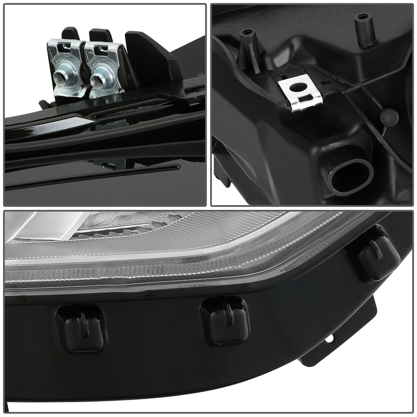 FAROS OE STYLE - 17-19 FORD FUSION HALOGEN HEADLIGHT -LED DRL - RIGHT SIDE