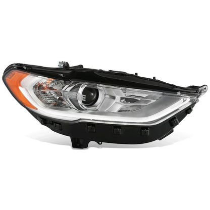 FAROS OE STYLE - 17-19 FORD FUSION HALOGEN HEADLIGHT -LED DRL - RIGHT SIDE