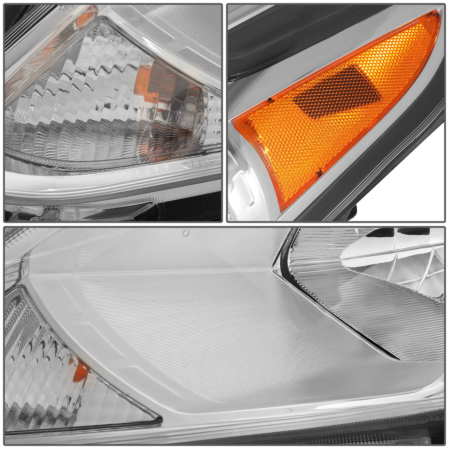 FAROS OE STYLE - 15-19 NISSAN VERSA - FITS MODELS WITH FACTORY HALOGEN HEADLIGHTS ONLY - 9003 HIGH/LOW / 168 SIDE MARKER / 3457A TURN SIGNAL - LEFT