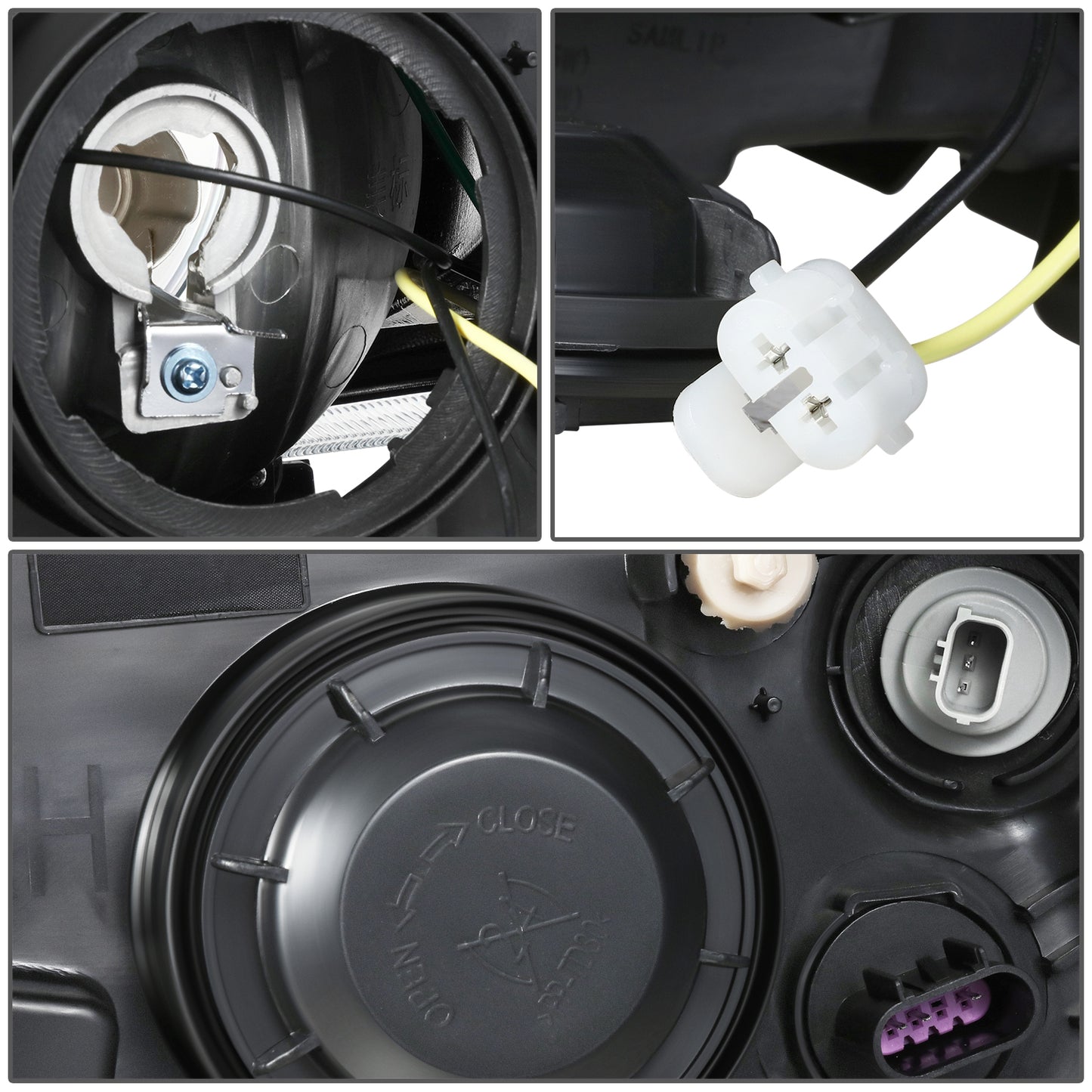 FAROS OE STYLE -12-16 CHEVY SONIC - CHROME BEZEL - RIGHT SIDE