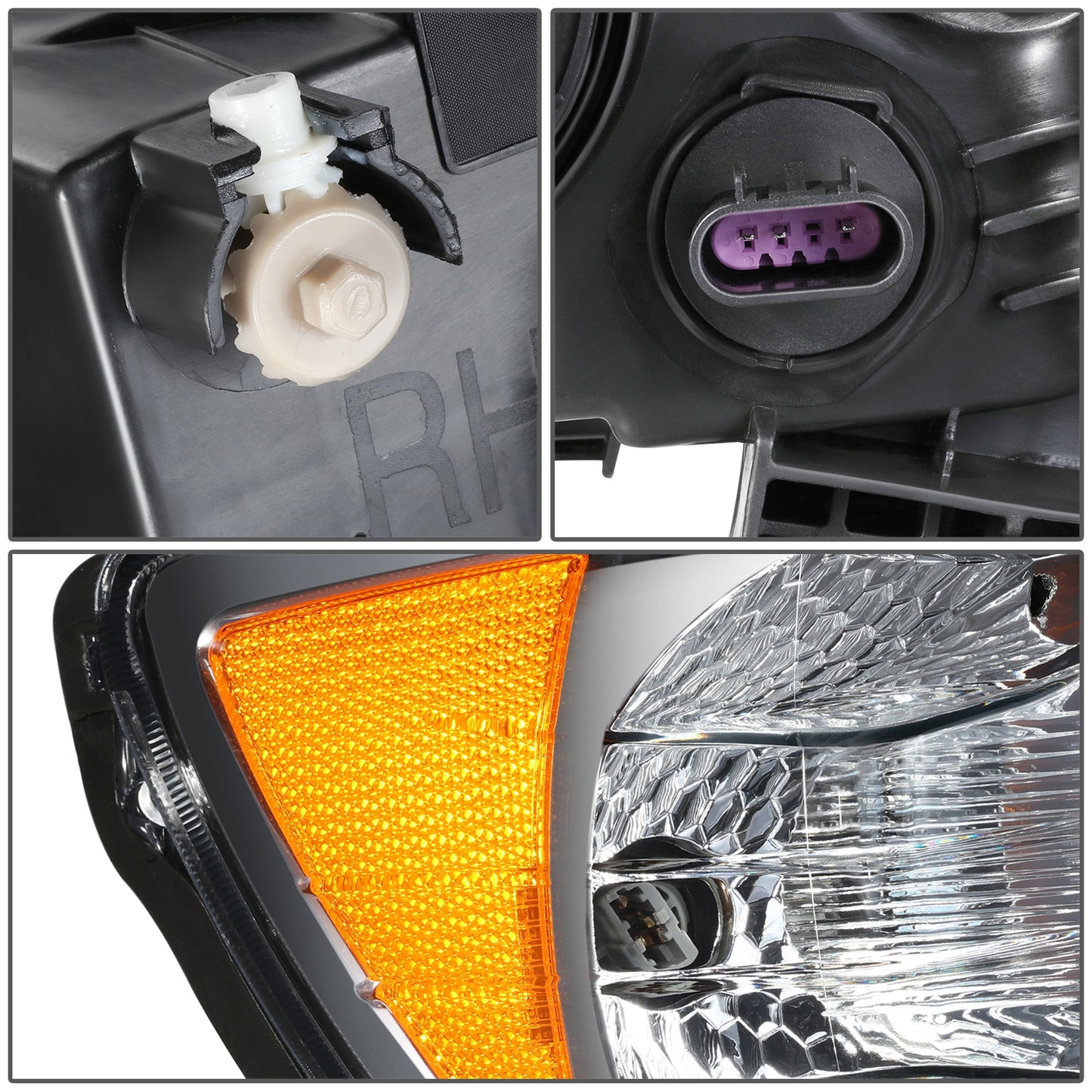 FAROS OE STYLE -12-16 CHEVY SONIC - CHROME BEZEL - RIGHT SIDE