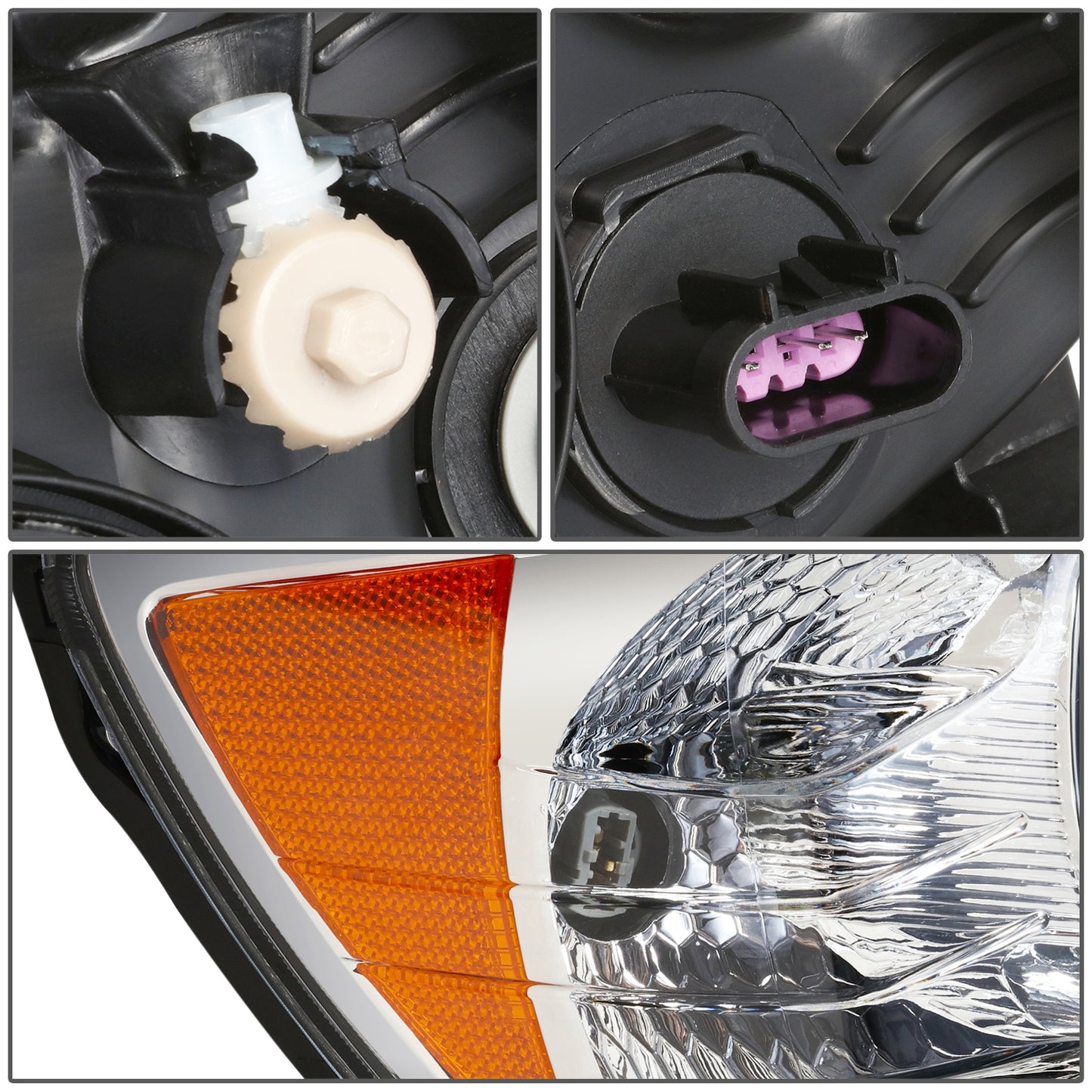 FAROS OE STYLE -12-16 CHEVY SONIC - BLACK BEZEL - RIGHT SIDE