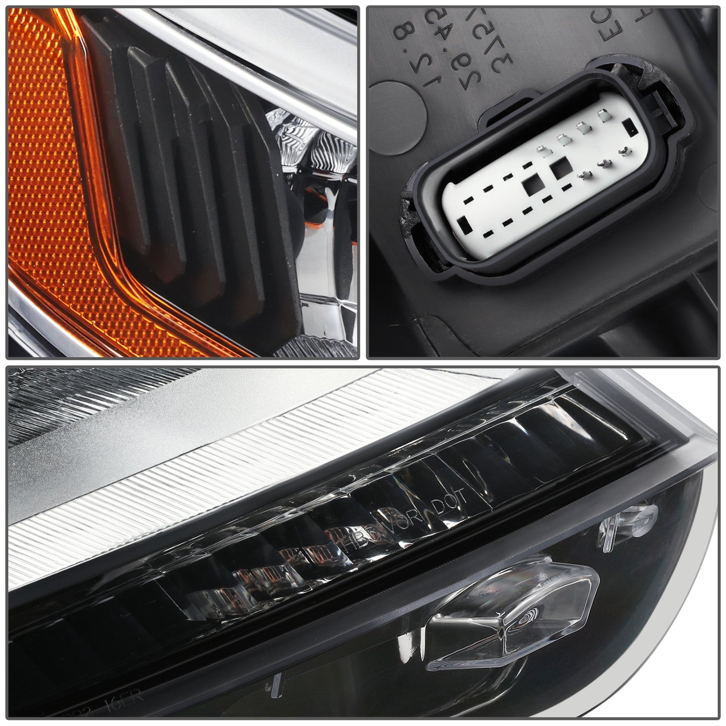 FAROS OE STYLE - 2016-2018 FORD EXPLORER - LED DRL HEADLIGHT - RIGHT SIDE