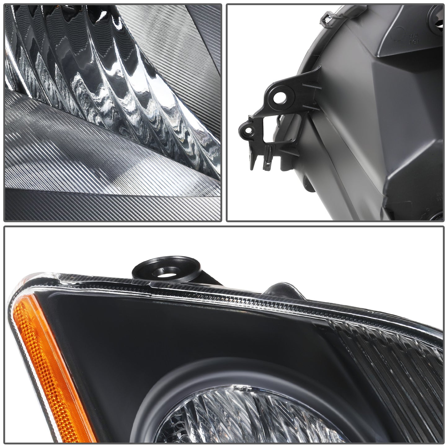 FAROS OE STYLE - RIGHT SIDE - BLACK- 07-09 NISSAN SENTRA - 2.5L