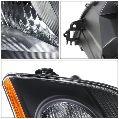 FAROS OE STYLE - RIGHT SIDE - BLACK- 07-09 NISSAN SENTRA - 2.5L