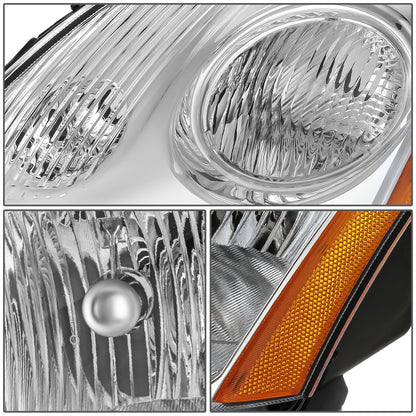 FAROS OE STYLE - LEFT SIDE - CHROME - 07-09 NISSAN SENTRA - 2.0L