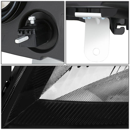 FAROS OE STYLE - LEFT SIDE - BLACK - 10-12 NISSAN SENTRA - FITS SR & 2.5L MODELS