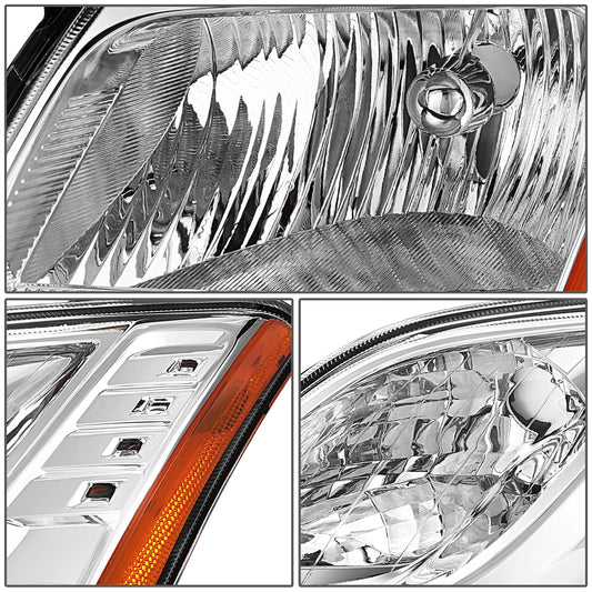 FAROS OE STYLE - LEFT SIDE - CHROME - 10-12 NISSAN SENTRA - BASE MODEL - S MODEL - SL