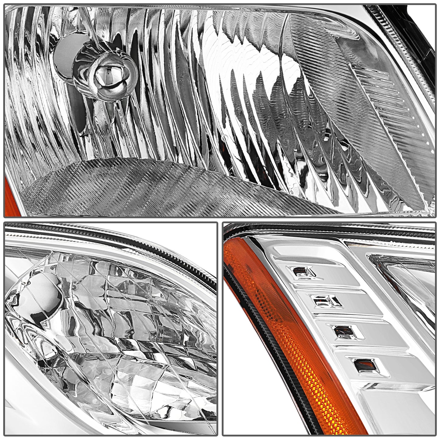 FAROS OE STYLE - RIGHT SIDE  - CHROME - 10-12 NISSAN SENTRA - BASE MODEL - S MODEL - SL