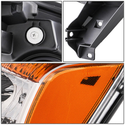 FAROS OE STYLE - 08-15 NISSAN TITAN - HEADLIGHT AMBER - LEFT SIDE