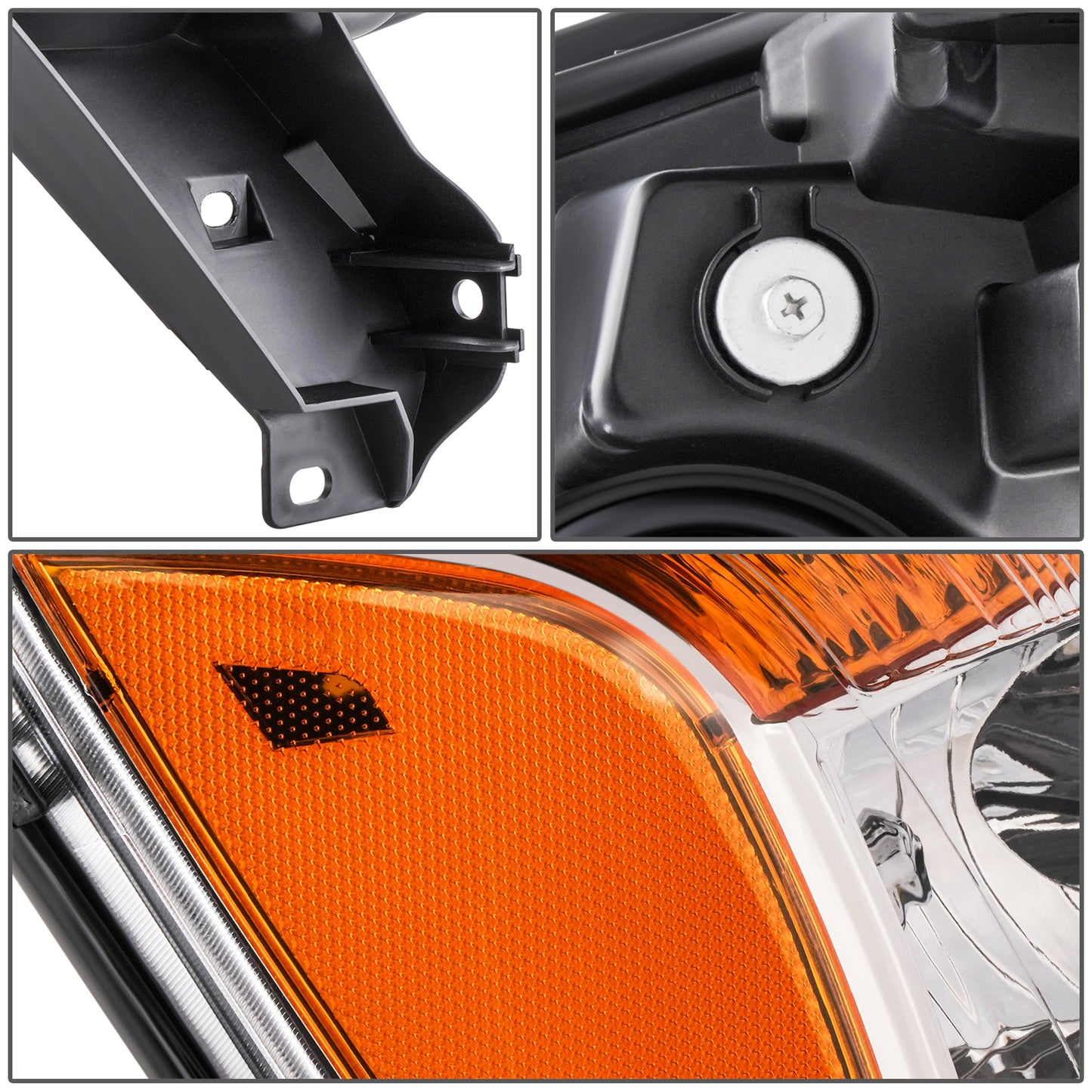 FAROS OE STYLE - 08-15 NISSAN TITAN - HEADLIGHT AMBER - RIGHT SIDE