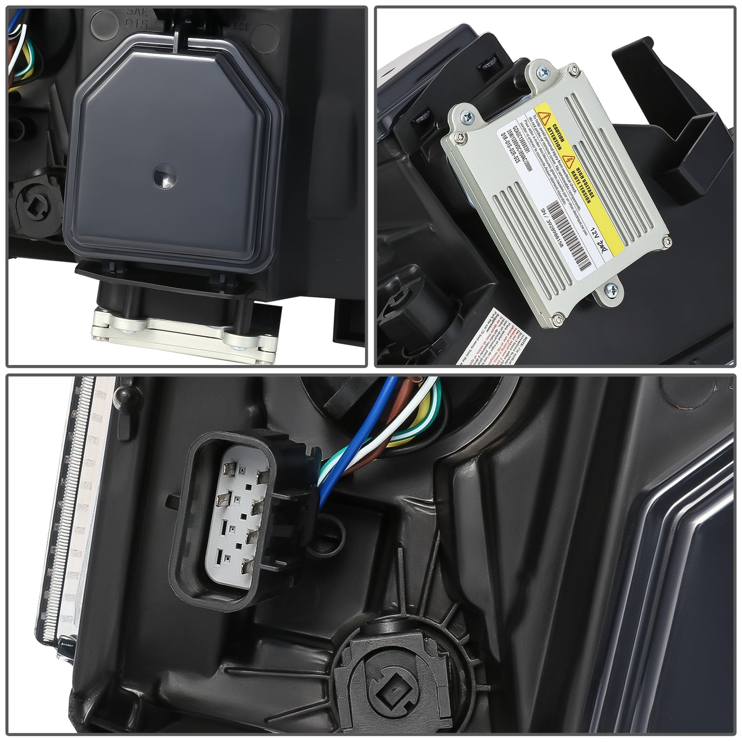 FAROS OE STYLE - 07-09 CADILLAC ESCALADE HID HEADLIGHT- LEFT SIDE WITH BULB AND BALLAST