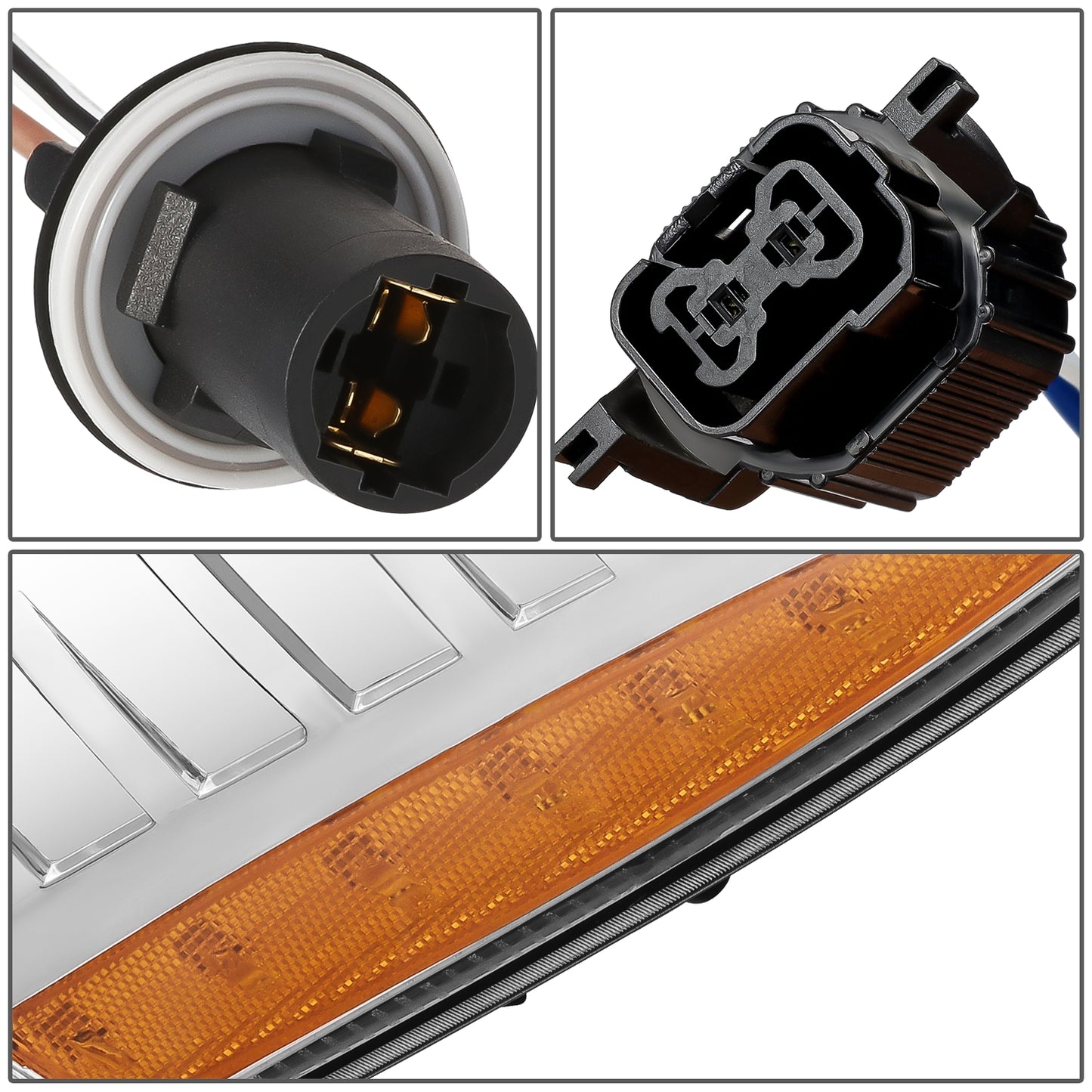 FAROS OE STYLE - 07-09 CADILLAC ESCALADE HID HEADLIGHT- LEFT SIDE WITH BULB AND BALLAST