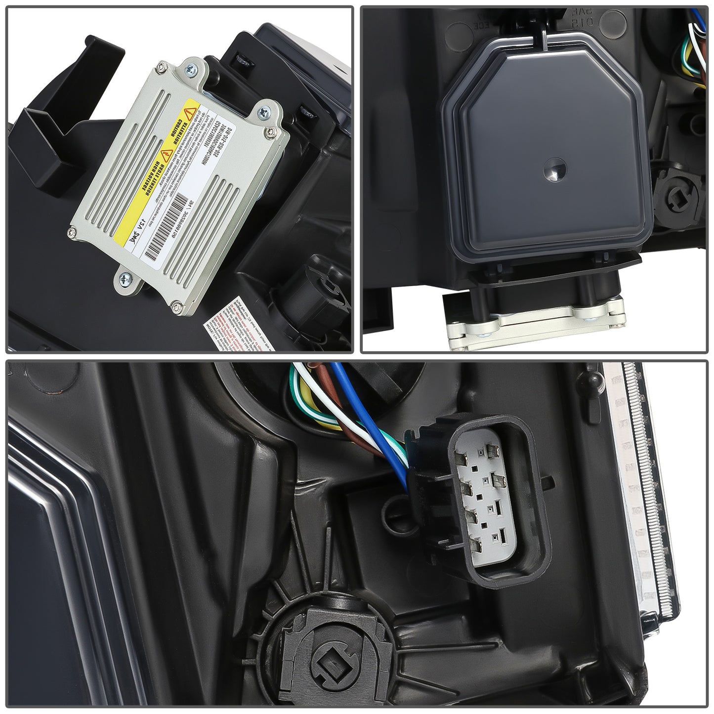 FAROS OE STYLE - 07-09 CADILLAC ESCALADE HID HEADLIGHT- RIGHT SIDE WITH BULB AND BALLAST