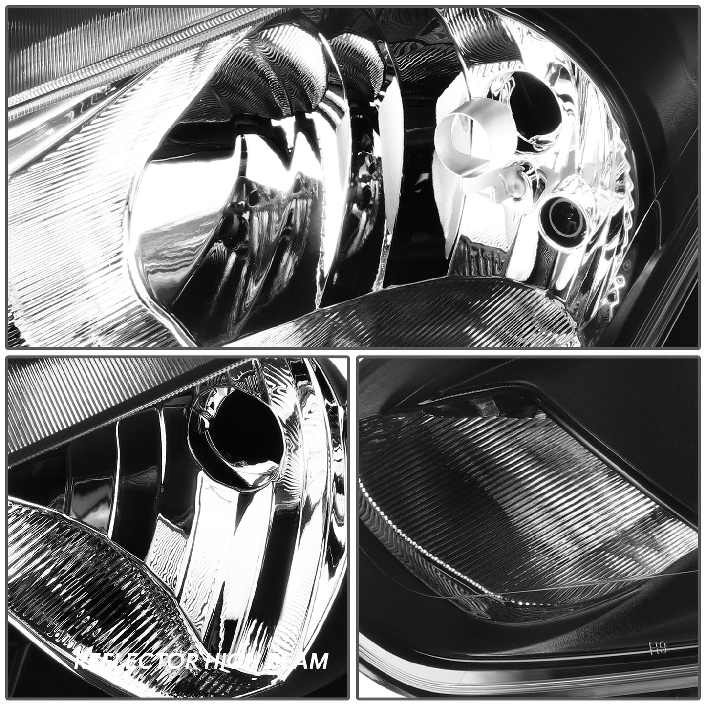 FAROS OE STYLE - 14-18 FORD TRANSIT CONNECT - BLACK HOUSING - LEFT SIDE