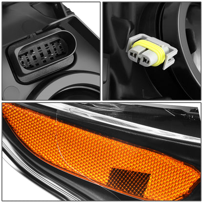 FAROS OE STYLE - 14-18 FORD TRANSIT CONNECT - BLACK HOUSING - RIGHT SIDE