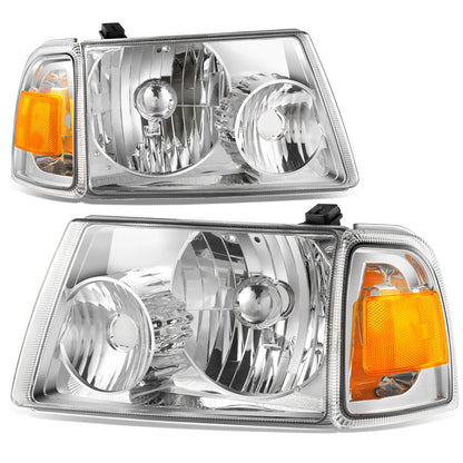 FAROS OE STYLE - 01-11 FORD RANGER - HEADLIGHTS AND CORNER LIGHTS- 4 PCS