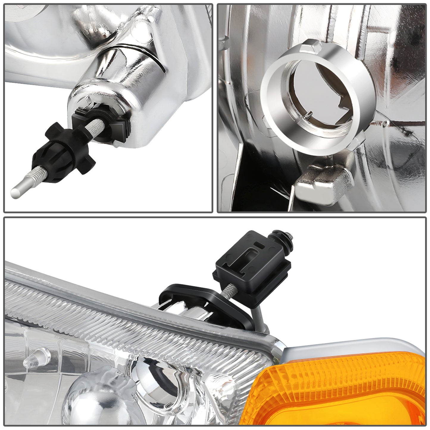 FAROS OE STYLE - 01-11 FORD RANGER - HEADLIGHTS AND CORNER LIGHTS- 4 PCS