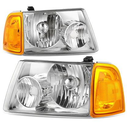 FAROS OE STYLE - 01-11 FORD RANGER - HEADLIGHTS AND CORNER LIGHTS- 4 PCS