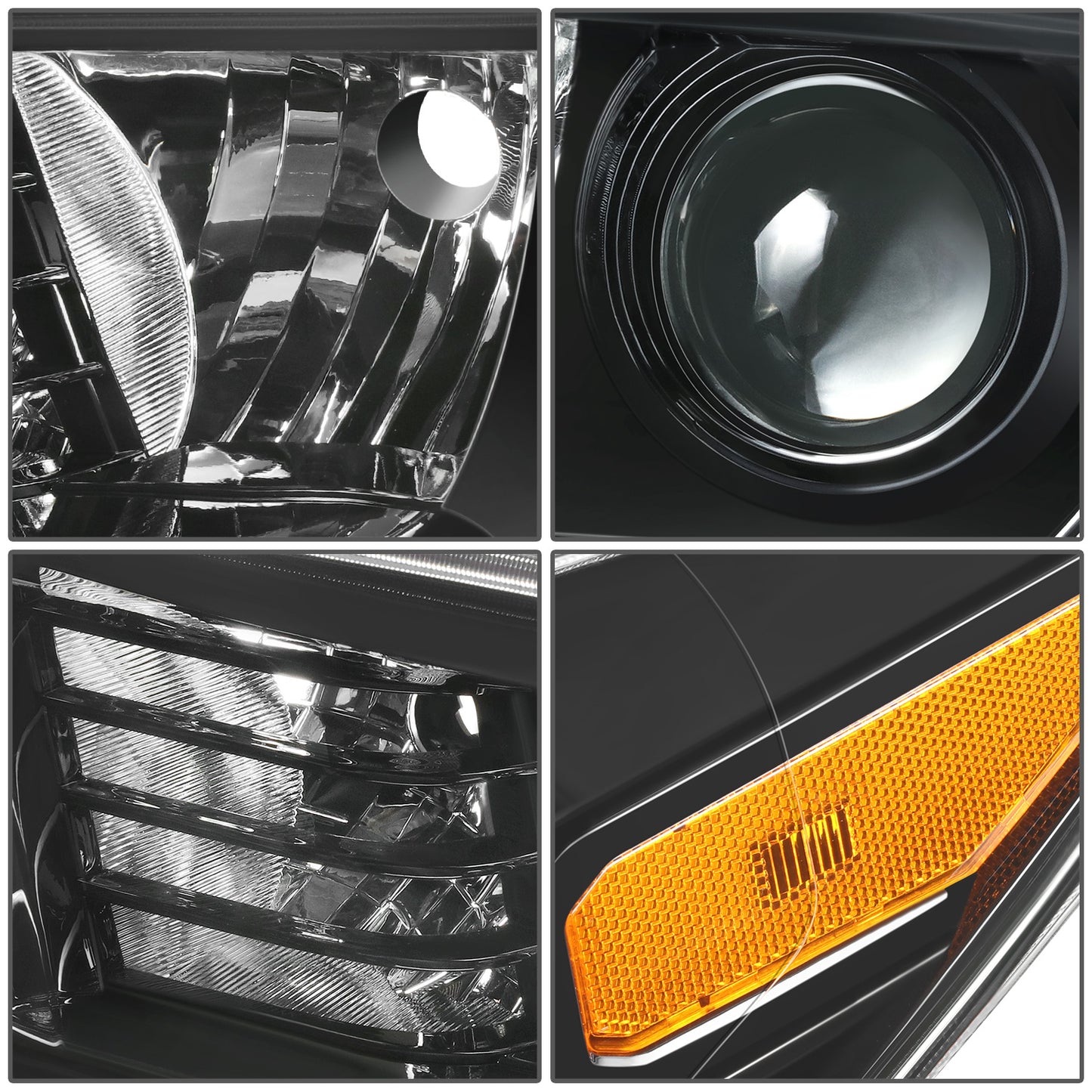 FAROS OE STYLE - 16-23 TOYOTA TACOMA - LED DRL HEADLIGHT - LEFT AND RIGHT - BLACK HOUSING