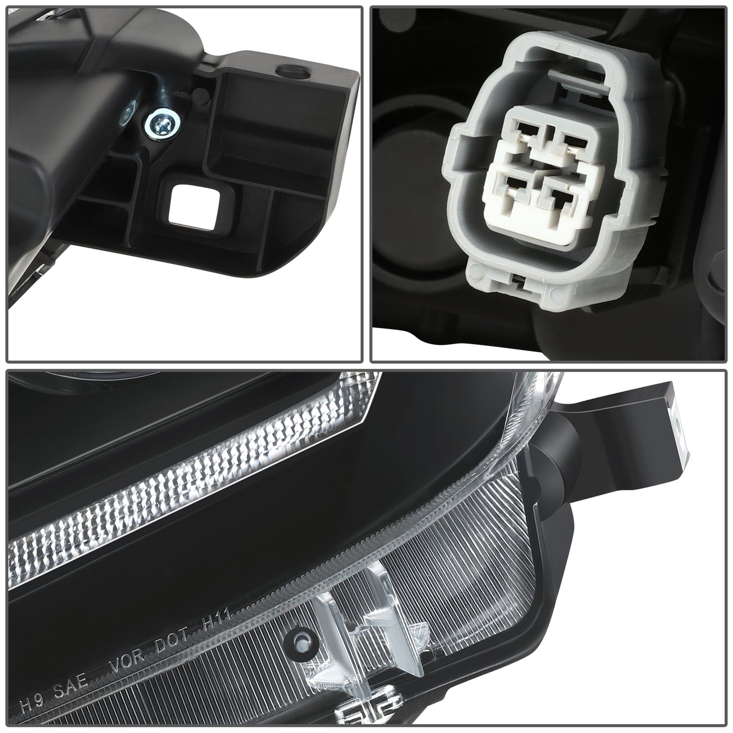 FAROS OE STYLE - 16-23 TOYOTA TACOMA - LED DRL HEADLIGHT - LEFT AND RIGHT - BLACK HOUSING