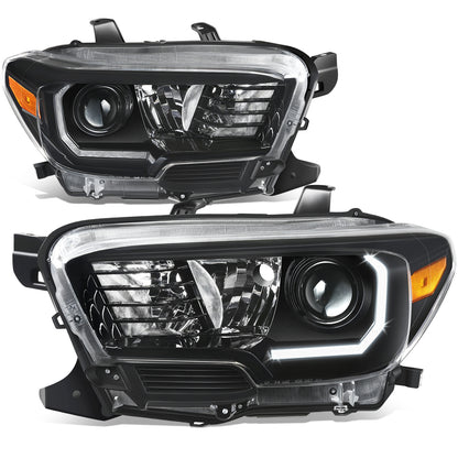 FAROS OE STYLE - 16-23 TOYOTA TACOMA - LED DRL HEADLIGHT - LEFT AND RIGHT - BLACK HOUSING
