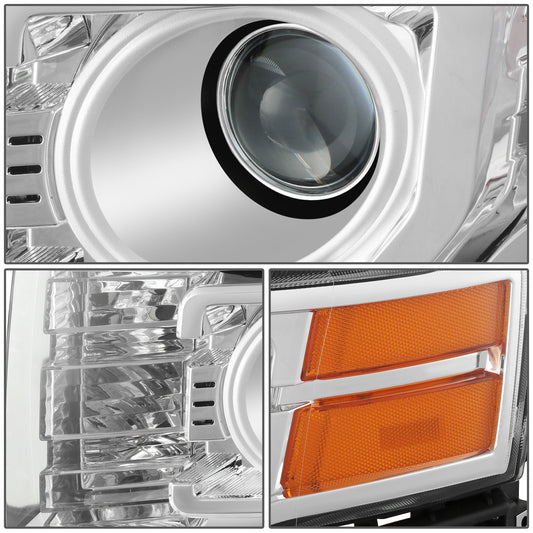 FAROS OE STYLE - 09-12 FORD FLEX HID - CHROME HOUSING - LEFT SIDE