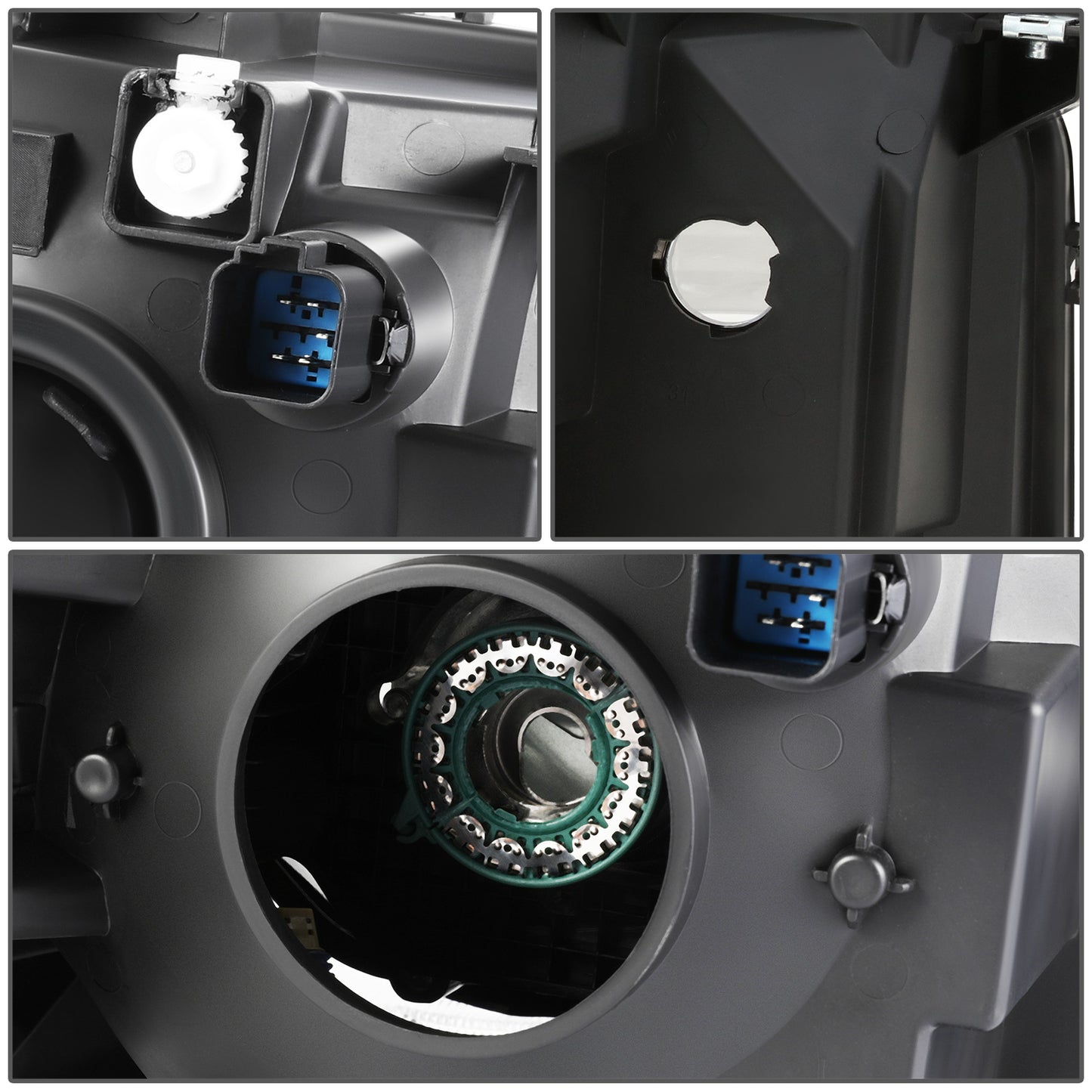 FAROS OE STYLE - 09-12 FORD FLEX HID - CHROME HOUSING - LEFT SIDE