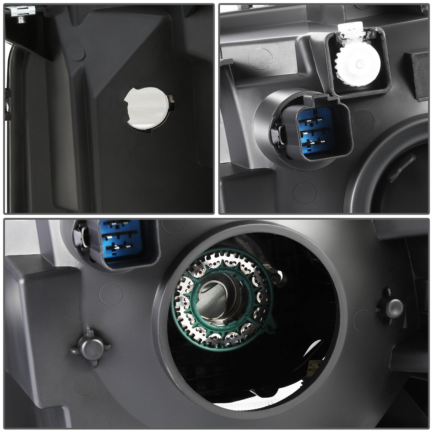 FAROS OE STYLE - 09-12 FORD FLEX HID - CHROME HOUSING - RIGHT SIDE
