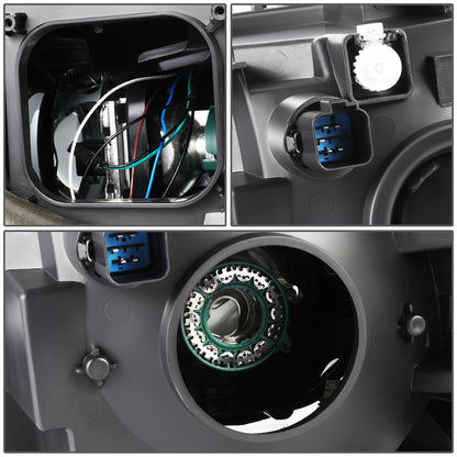 FAROS OE STYLE - 09-12 FORD FLEX HID - BLACK HOUSING - RIGHT SIDE