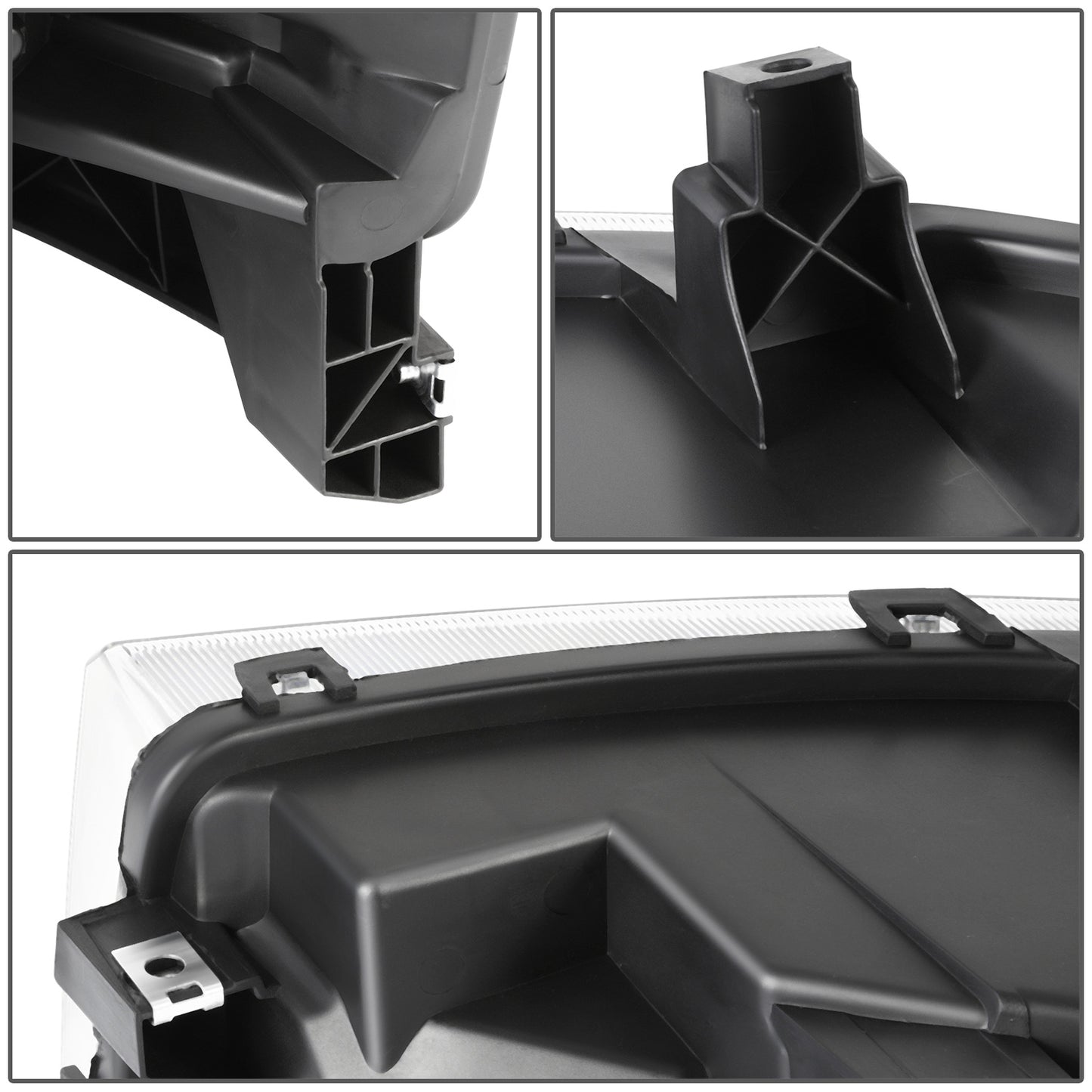 FAROS OE STYLE - 09-12 FORD FLEX HID - BLACK HOUSING - RIGHT SIDE