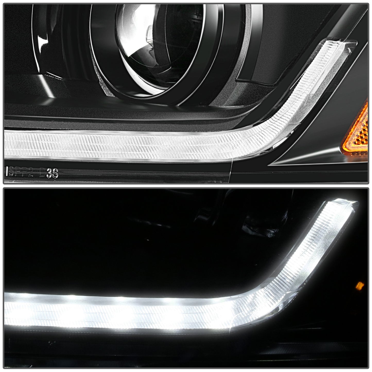 FAROS OE STYLE - 2018 CHEVY TRAVERSE - BLACK HOUSING - AMBER