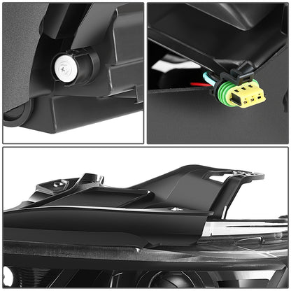 FAROS OE STYLE - 2018 CHEVY TRAVERSE - BLACK HOUSING - AMBER