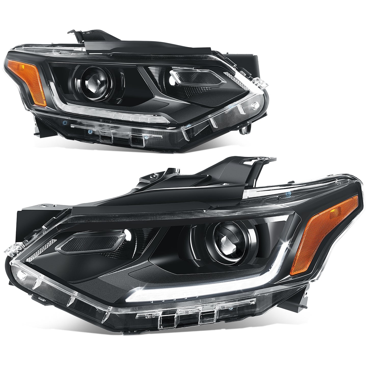 FAROS OE STYLE - 2018 CHEVY TRAVERSE - BLACK HOUSING - AMBER