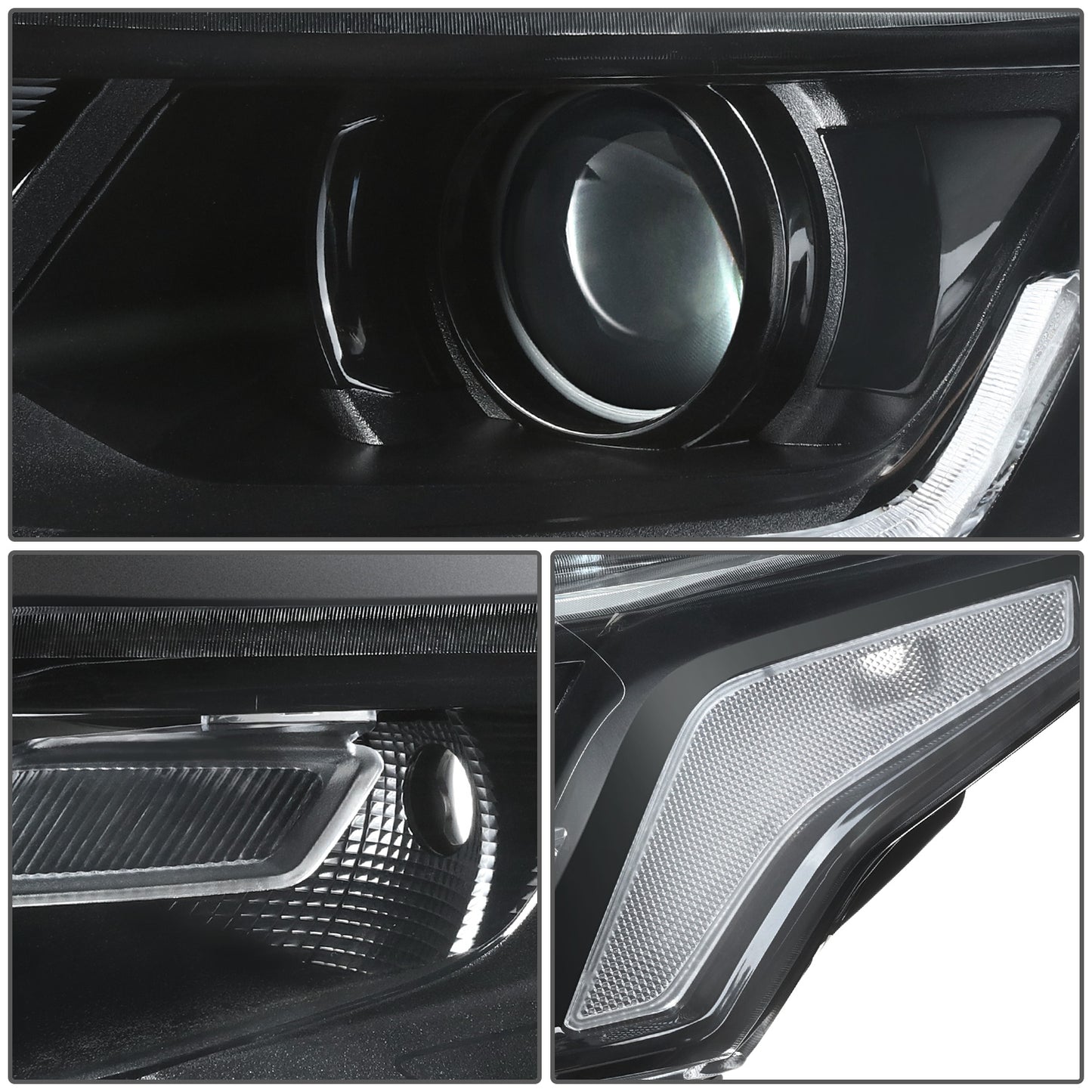 FAROS OE STYLE - 2018 CHEVY TRAVERSE - BLACK HOUSING - CLEAR