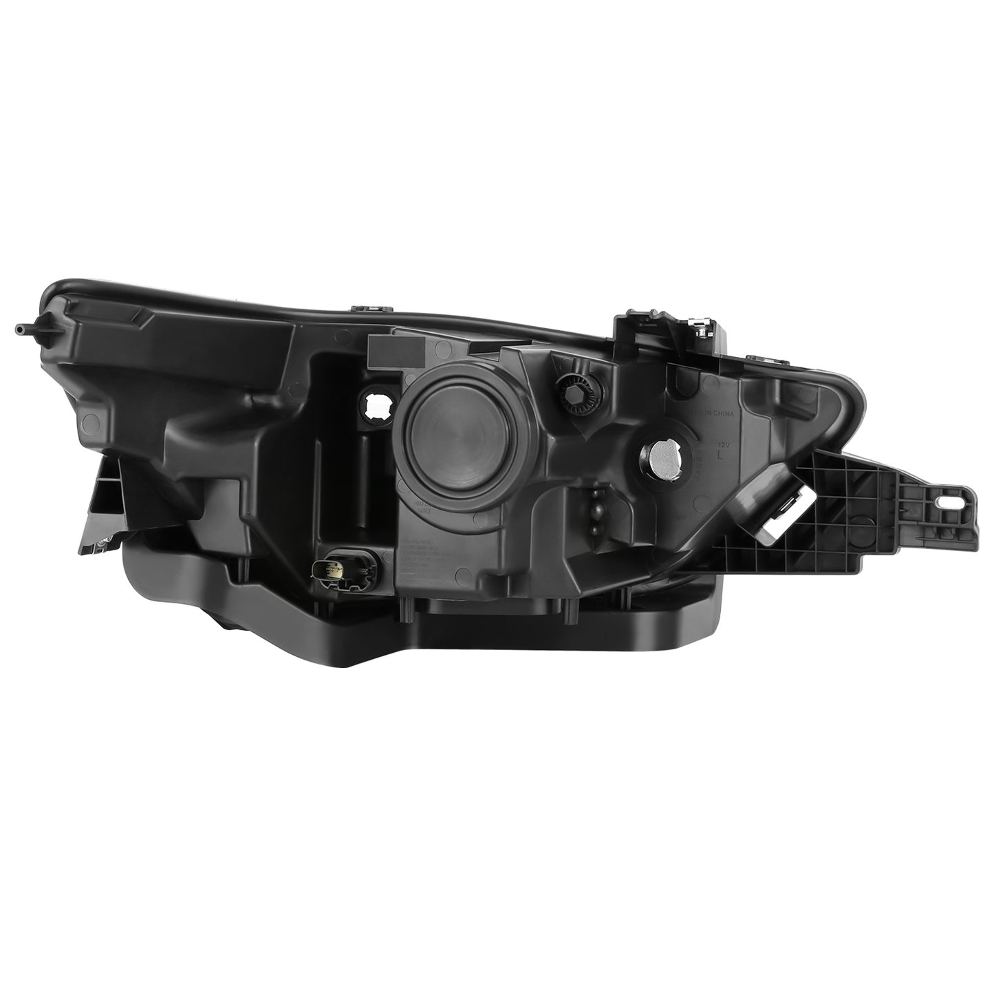 FAROS OE STYLE - 13-19 FORD TAURUS - FITS MODELS WITH FACTORY HALOGEN HEADLIGHTS - 9012 HIGH / LOW BEAM / 3457NA TURN SIGNAL / WY5W SIDE MARKER - BLACK HOUSING - CLEAR REFLECTOR