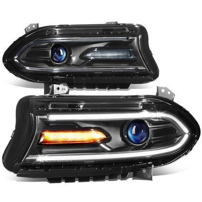 FAROS OE STYLE - 15-22 DODGE CHARGER - HALOGEN HEADLIGHT - LEFT AND RIGHT SET