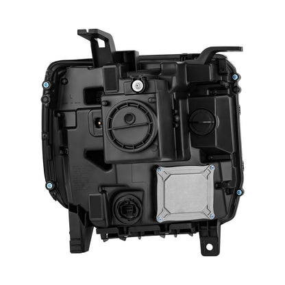 FAROS OE STYLE - 16-18 GMC SIERRA 1500 / 19 GMC SIERRA 1500 LIMITED - HID DRL HEADLIGHT - D5S HEADLIGHT / 7443NA TURN SIGNAL - BLACK HOUSING / AMBER REFLECTOR - LEFT