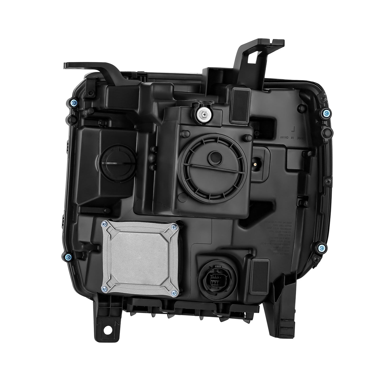 FAROS OE STYLE - 16-18 GMC SIERRA 1500 / 19 GMC SIERRA 1500 LIMITED - HID DRL HEADLIGHT - D5S HEADLIGHT / 7443NA TURN SIGNAL - BLACK HOUSING / AMBER REFLECTOR - RIGHT