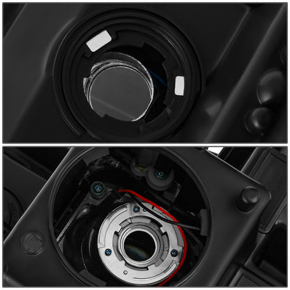 FAROS OE STYLE - 16-18 GMC SIERRA 1500 / 19 GMC SIERRA 1500 LIMITED - HID DRL HEADLIGHT - D5S HEADLIGHT / 7443NA TURN SIGNAL - BLACK HOUSING / AMBER REFLECTOR - RIGHT