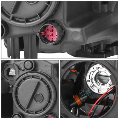 FAROS OE STYLE - 13-16 DODGE DART - BLACK HOUSING - CLEAR REFLECTOR