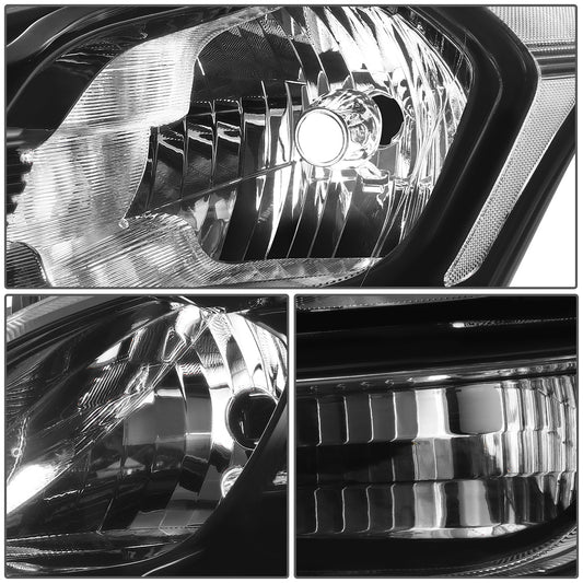 FAROS OE STYLE - 12-13 KIA SOUL - BLACK HOUSING - CLEAR REFLECTOR